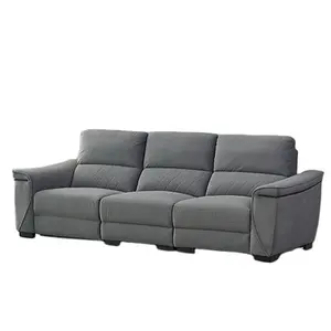 Hiện đại phòng khách hiện đại sofa Set 3 ghế sofa với ghế ngồi có thể ngả ghế