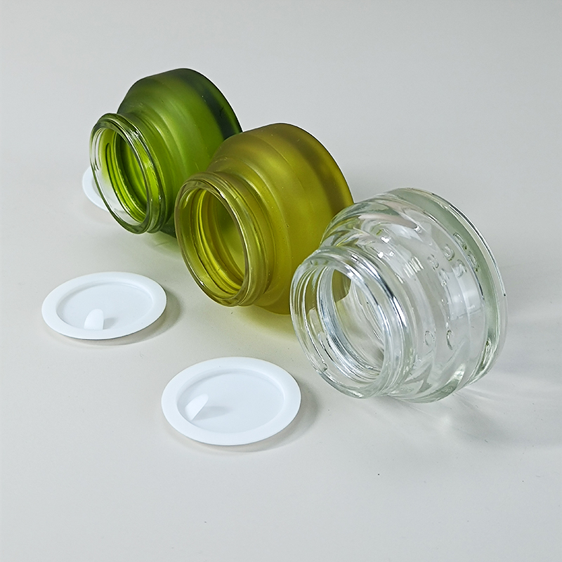 glass jars tubes recycled for muscle rub ointment 30 ml