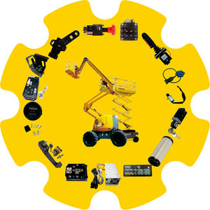 AWP Fournisseur <span class=keywords><strong>Haulotte</strong></span> Construction Machines Pièces Actionneur Électrique Boom Lift Hydraulique Cylindre Ciseaux Commutateurs - Product Image 1