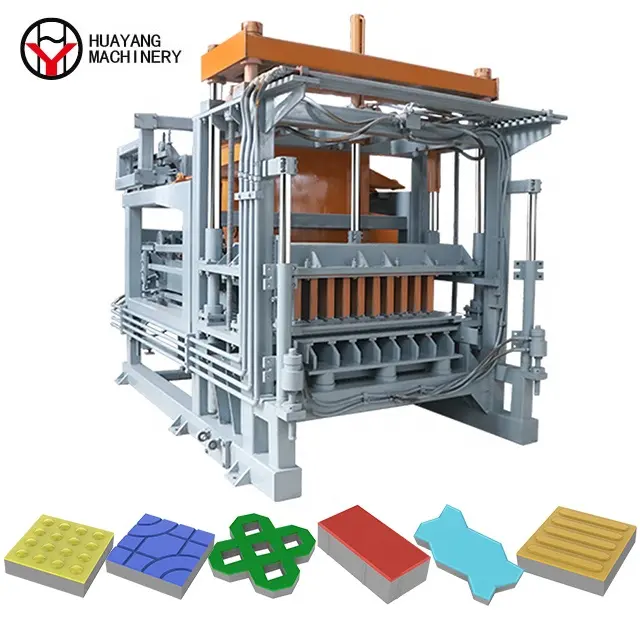 Automatic Brick Making Machine with PLC Control System Interlocking Brick Machine Hollow Block Making Machine