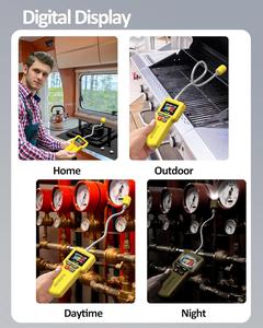 2025 Hot Selling Y201 Pro Natural Gas Detector Portable Gas Leak Sniffer Methane Butane LPG and Combustible Gas Leakage - Product Image 3