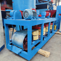 Séparateur électromagnétique automatique à trois disques haute intensité pour le traitement des minerais de monazite, zircon et tantale, à haute efficacité