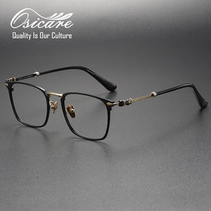 Gran oferta, marca de diseñador, Lunette De Readimg, lentes clásicos puros, <span class=keywords><strong>gafas</strong></span> huecas, Lunette, <span class=keywords><strong>gafas</strong></span> De lujo, monturas De <span class=keywords><strong>gafas</strong></span> De titanio - Product Image 6