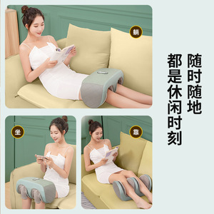 เครื่องนวดเข่าอินฟราเรดกายภาพบำบัดแบบชาร์จ USB ควบคุมอุณหภูมิอัจฉริยะสำหรับการดูแลเข่าและขา - Product Image 1