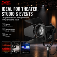 Panel de Luz LED Comercial Leko de 80W, Tipo Spot, con Control DMX, Salida de Alta Fidelidad para Eventos en Vivo, Presentaciones y Salas de Exhibición