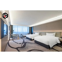 Meubles de suite d'hôtel en bois massif de qualité supérieure, personnalisés pour les hôtels cinq étoiles et les projets d'ingénierie de resorts de luxe