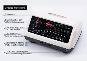 Máquina de drenaje linfático para masaje, terapia de compresión de extremidades de 12 cámaras para la circulación de las piernas, alivio del dolor, nuevos productos - Product Image 2