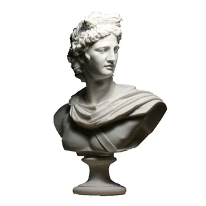 Busto de busto de piedra para mujer, escultura de cabeza de mármol, precio de venta