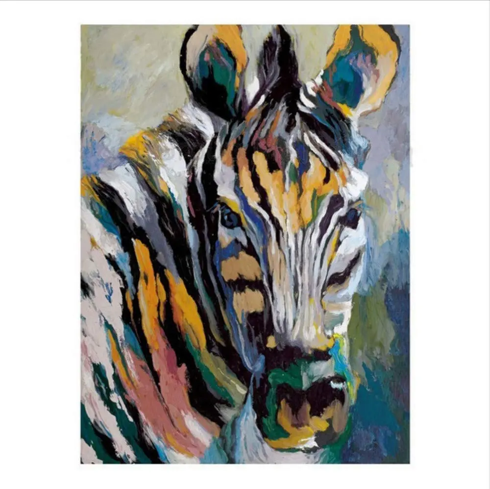 Exquisite acrylic color animal canvas painting houseware wall art