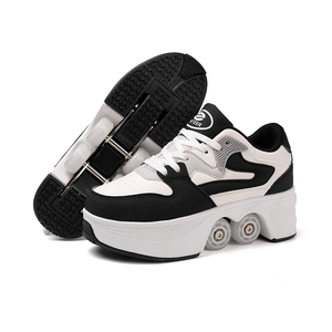 <span class=keywords><strong>Chaussures</strong></span> à roulettes à 4 roues sûres et durables <span class=keywords><strong>pour</strong></span> garçons et filles, baskets tendance avec roues, <span class=keywords><strong>chaussures</strong></span> de patinage polyvalentes, <span class=keywords><strong>chaussures</strong></span> décontractées - Product Image 6