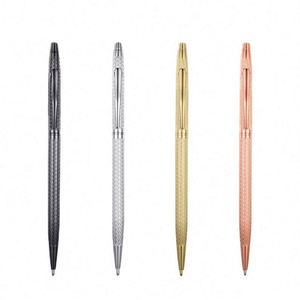 Wholesale Custom Logo Business Gift High Quality Brass Ballpoint Roller <b>Pen</b> Silver Gold & Golden Colors Metal Ball Point <b>Pen</b> - Product Image 1