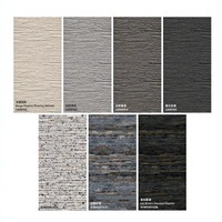 Nouvelles dalles souples en pierre Flowstone de type moderne pour revêtements muraux décoratifs intérieurs et extérieurs (cuisine, hôtel, école)