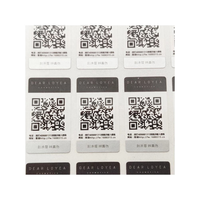 Étiquettes de sécurité holographiques personnalisées en PET, autocollants anti-contrefaçon avec code QR pour téléphone portable, adhésifs de sécurité laser inviolables