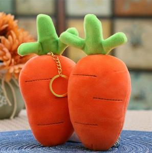 ตุ๊กตาผักผลไม้น่ารักน่ารักน่ารักน่ารักแตงโมกล้วยลูกพีชยัดไส้ของเล่นกิจกรรมพวงกุญแจอุปกรณ์ของขวัญ - Product Image 4