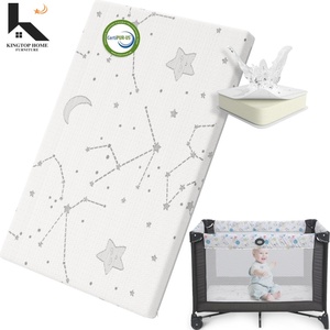 <span class=keywords><strong>Matelas</strong></span> <span class=keywords><strong>de</strong></span> berceau pour bébé moderne, durable, respirant, en <span class=keywords><strong>mousse</strong></span> à <span class=keywords><strong>mémoire</strong></span> <span class=keywords><strong>de</strong></span> forme, pour les tout-petits, avec housse amovible - Product Image 1