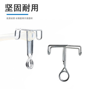 แคลมป์ยึดน้ำสแตนเลส Li Xing สำหรับใช้ในห้องปฏิบัติการ พร้อมดีไซน์สปริง - Product Image 1