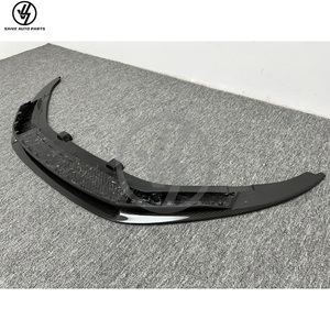 New High Quality Dry Carbon Fiber Bumper Front <b>Lip</b> & <b>Splitter</b> for Audi R8 2016-2018 Glossy Twill Weave Accurate 1:1 Fitment - Product Image 3
