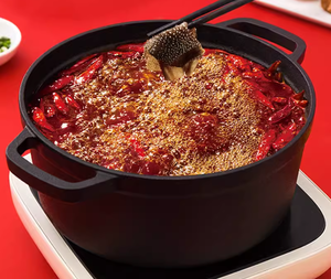 <span class=keywords><strong>Saveur</strong></span> d'huile de suif de boeuf de haute qualité Sichuan épicé Griddle Sauce Hot Pot Assaisonnement - Product Image 4