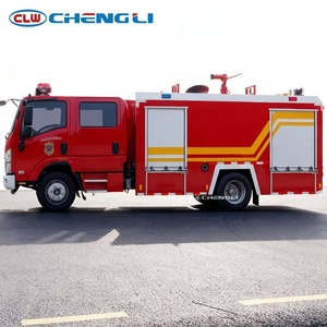 Camión de Bomberos 1SUZU 4x2 5T de Doble Propósito, Diésel Euro 4, para Rescate de Incendios Urbanos y Equipamiento Contra Incendios en Parques Industriales - Product Image 2