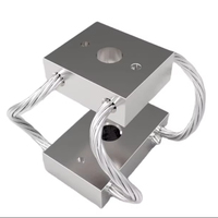 Isolateur de câble hélicoïdal Hoan GR1-1.3D-A - Montage en aluminium/acier inoxydable avec revêtement en néoprène - Garantie 1 an