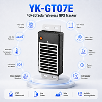 Traceur GPS solaire GLONASS GPRS cellulaire 4G+2G WiFi LBS 10000mAh IP67 étanche avec géolocalisation, alarme SOS, intégration OEM ODM API