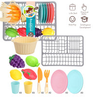 Funchill Afvoerrek Groente Fruit Snijden Speelgoed Kinderen Keuken Set Speelgoed Andere Doen Alsof Spelen Kleuterschool Keuken Voedsel Speelgoed