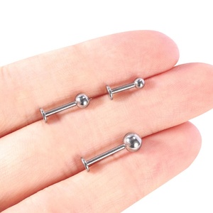 <span class=keywords><strong>Piercing</strong></span> de Titanio G23 para la Mejilla, Anillo para Labio, Joyería para <span class=keywords><strong>Piercing</strong></span> Corporal - Product Image 6