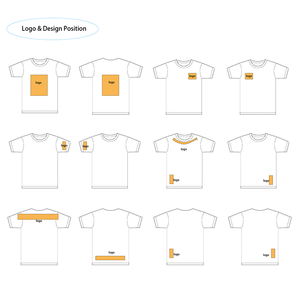 T-shirt d'été personnalisé pour homme en coton 180 g/m², coupe oversize, uni, avec logo imprimé, manches courtes, décontracté - Product Image 6