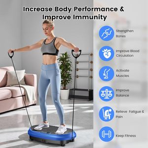 CZFIT Plaque vibrante de massage corps entier unisexe de haute qualité, nouvelle machine de fitness vibrante pour usage domestique, fabriquée en matériau ABS - Product Image 6
