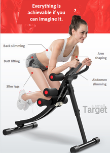 <span class=keywords><strong>Appareil</strong></span> d'exercice abdominal pliable pour femmes, machine de musculation abdominale, Roller Coaster Shaper pour affiner la taille, entraînement du tronc - Product Image 3