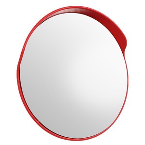 Miroir de sécurité de 30 cm, miroir convexe en verre PC pour usage extérieur - Product Image 1