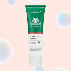 Crema Super Cica MEDICUBE 50ml, Crema Facial Coreana para el Cuidado de la Piel con Extracto de Cica para Calmar y Revitalizar la Piel, para Todo Tipo de Piel - Product Image 1