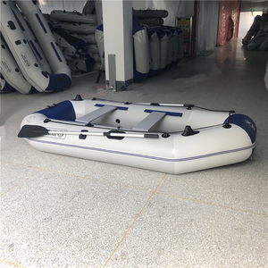Perahu Karet Tiup Solarmarine <span class=keywords><strong>3.3</strong></span> M 5 Orang, Lantai Air Deck PVC, Proses Las Panas 100% Tanpa Lem, Kayak Memancing untuk Bermain Air Keluarga - Product Image 1