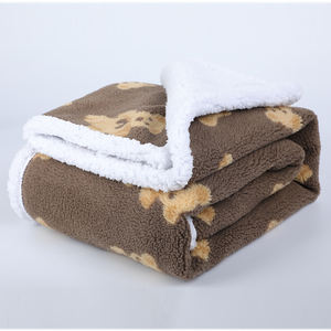 <span class=keywords><strong>Couverture</strong></span> de couette d'hiver à 2 épaisseurs en stock, <span class=keywords><strong>couverture</strong></span> polaire double couche en <span class=keywords><strong>laine</strong></span> Sherpa teddy imprimée - Product Image 2