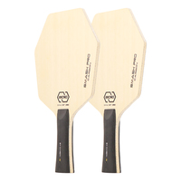 Raquetas de Tenis de Mesa Boli de Diseño Hexagonal, 7 Capas, OEM, Hoja de Carbono para Ping Pong