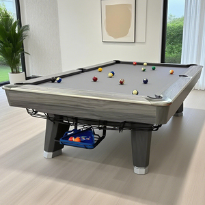 โต๊ะพูล Bojue Nine Ball ระดับมืออาชีพ ขนาด 9 ฟุต โครงอะลูมิเนียม ระบบส่งลูกกลับอัตโนมัติ หน้าโต๊ะหินชนวนคุณภาพสูง สำหรับใช้ในบ้าน รุ่น M7 Prof - Product Image 3