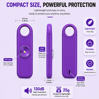 Dispositif d'alarme SOS pour personnes âgées avec fonction d'appel Bluetooth, alarme de sécurité personnelle rechargeable avec lumière LED