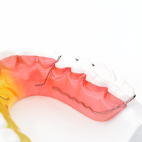Dental Begg Wrap Retainer Model Çıkarılabilir Ortodontik Tutma Cihazı Tıbbi sınıf 316L Paslanmaz Çelik Karışık Diş Sistemi Direği
