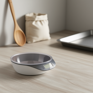 Báscula de cocina digital de 5 kg con tazón para cocinar, hornear y pesar alimentos - Product Image 3