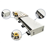 Rail de guidage de précision XJ pour robot extensible, avec lubrification automatique, base en acier robuste, 3 kW 220V/380V