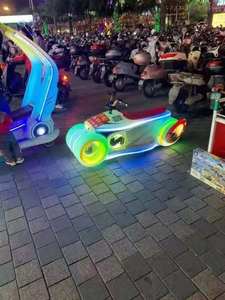 Precio de fábrica: Moto eléctrica Phantom para niños, coche de choque de fibra de vidrio, atracción de entretenimiento para uso comercial en interiores/exteriores - Product Image 2