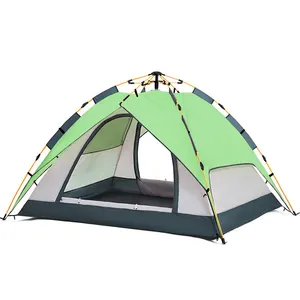 2024 outdoor camping tent 2/3/4/6 Person Dome Tent with Snag-Free Poles for Easy Setup in Under 10 Mins