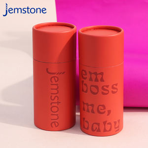 Vente d'usine / Logo personnalisé Impression quadricolore Estampage à chaud sur cylindre Boîte en carton cosmétique Tube en papier Emballage - Product Image 1
