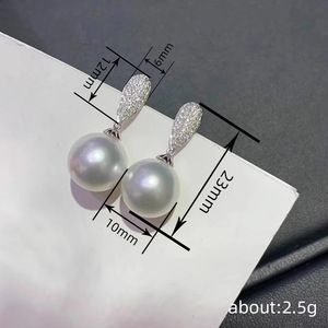Eleganti Orecchini a Perno per Donne, Stile Matrimoniale, Gioielli per Uso Quotidiano - Product Image 4