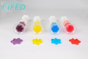 Parfum naturel Détergent en gel de fleurs écologique Nettoyant et désodorisant efficace <span class=keywords><strong>pour</strong></span> cuvette de toilette avec seringues - Product Image 2