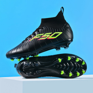 Zapatillas de fútbol transfronterizas de talla grande para niños, adolescentes y niñas, con letras, deportivas 2025, suministro directo de fábrica original. - Product Image 5