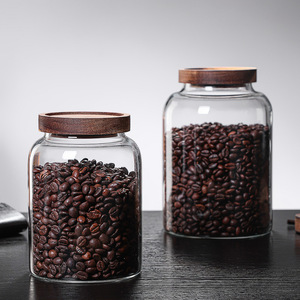 Large-capacity glass airtight <b>container</b> for household use, specifically for storing dried tangerine peel, tea, and acacia wood - Product Image 2