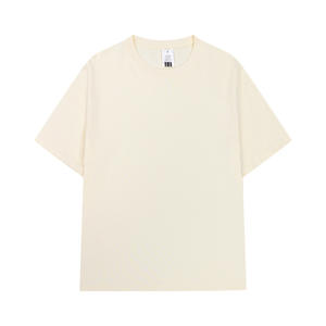 Camiseta con estampado de logotipo personalizado de algodón 100% de punto para hombre a precio de fábrica de alta calidad - Product Image 4