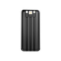 Batterie externe portable ultra-mince 20000 mAh avec charge rapide PD 22,5 W, technologie GaN, écran LED et câble – Vente en gros, usine OEM
