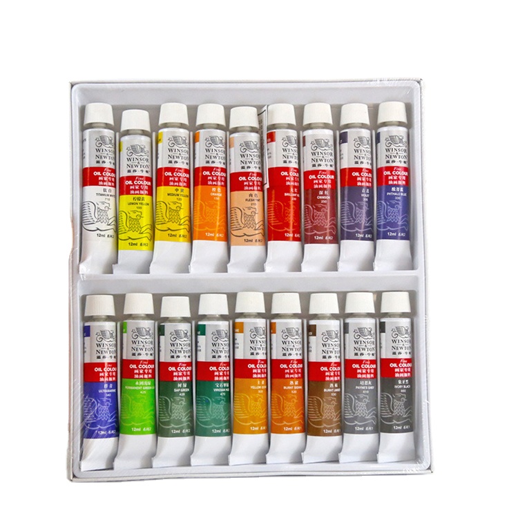 Winsor & Newton 12/18/24 Kleuren 12Ml Artist Grade Hoge Kwaliteit Multi Kleuren Schilderij Kunst Olieverfset